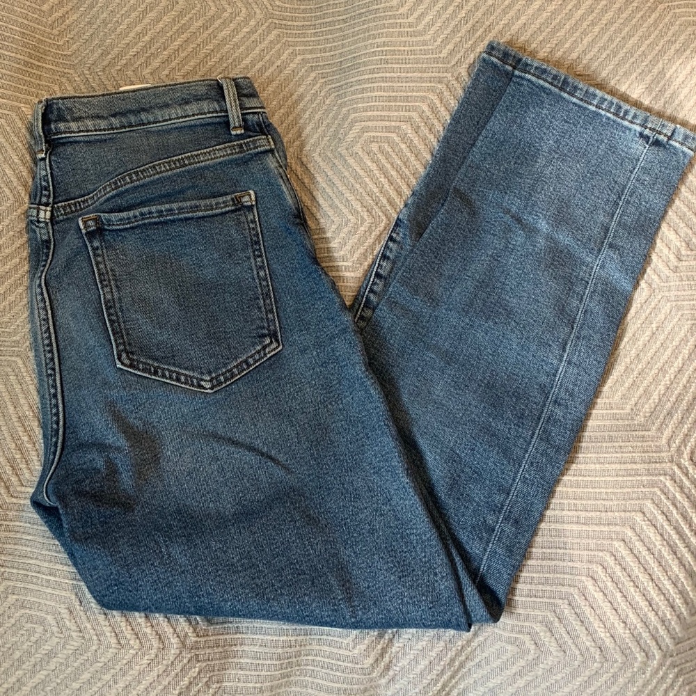 Banana Republic High-Rise Straight Jeans